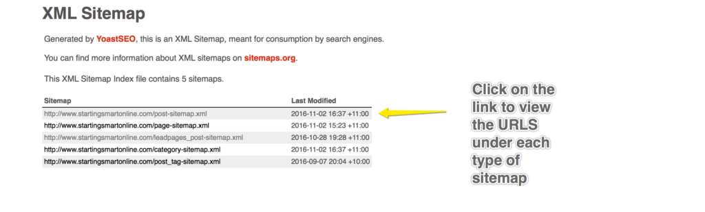 Enable XML Sitemap