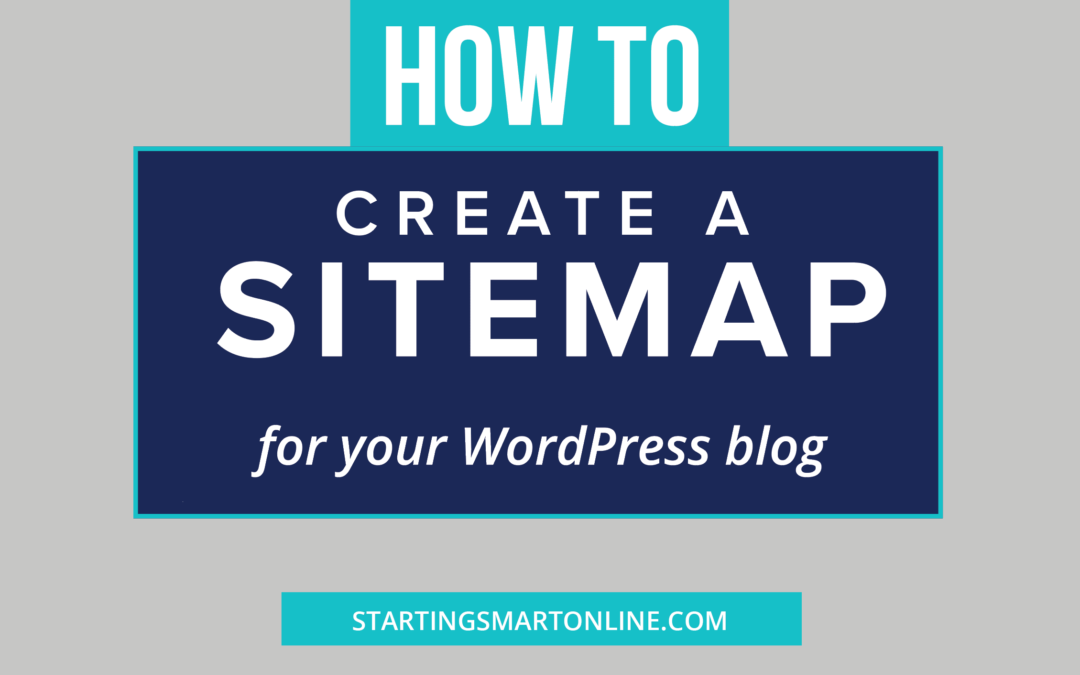 Create a Sitemap