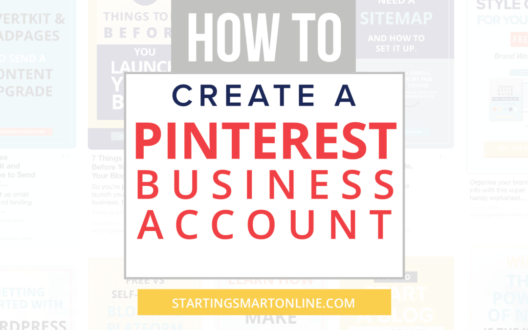 Create a Pinterest Business Account