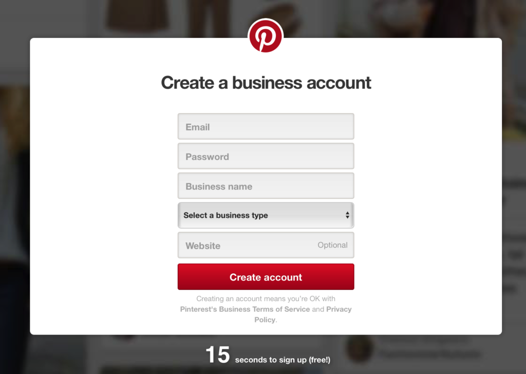 Set Up a Pinterest Business Account